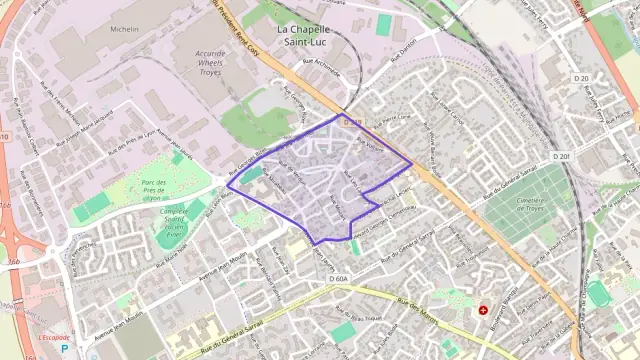 Appartement 62 m² quatre pièces à vendre à La Chapelle-Saint-Luc