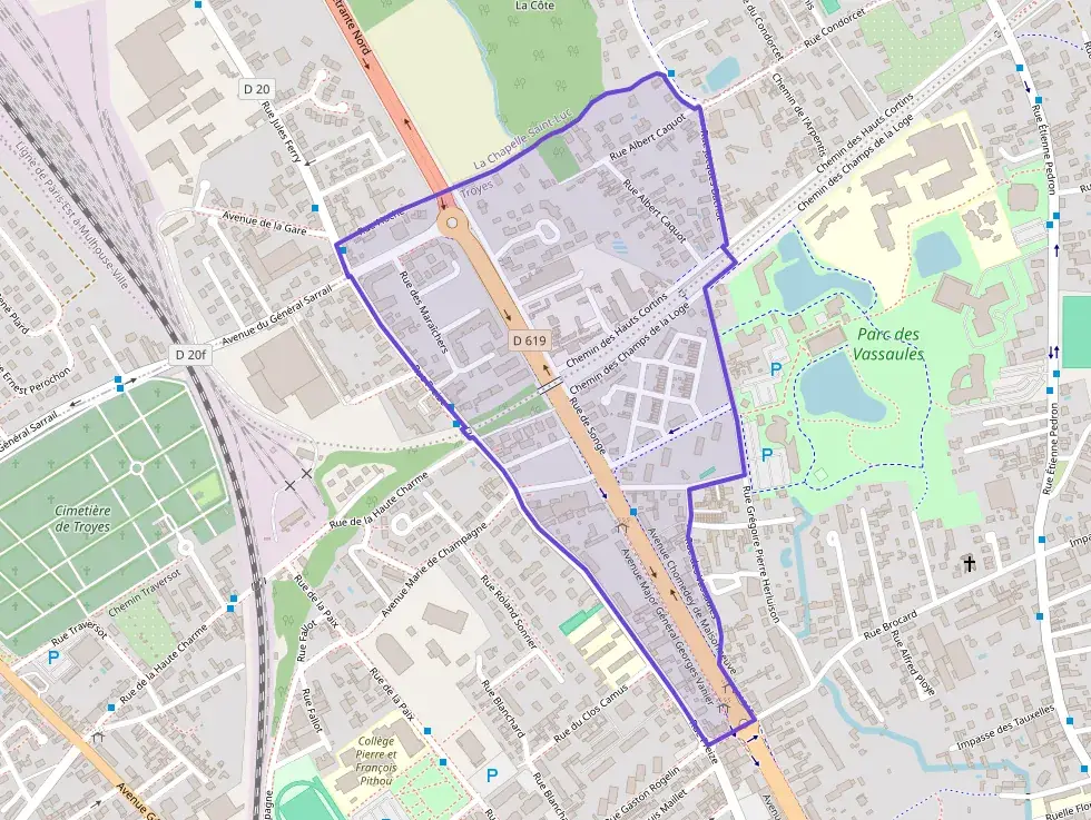 Appartement 99 m² quatre pièces à vendre à Troyes