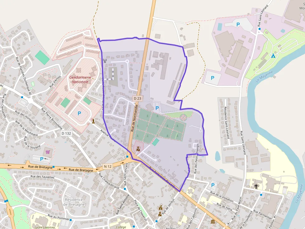 Appartement 67 m² quatre pièces à vendre à Mayenne