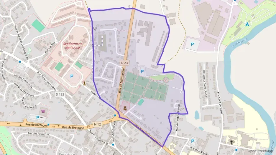 Appartement 67 m² quatre pièces à vendre à Mayenne