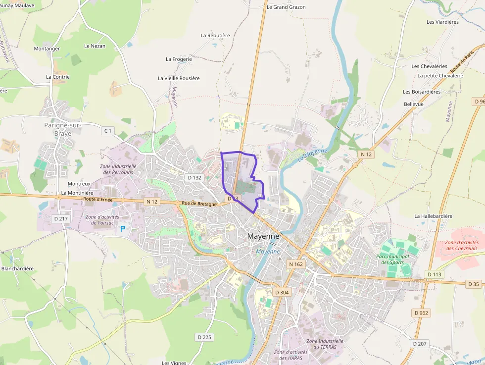 Appartement 67 m² quatre pièces à vendre à Mayenne