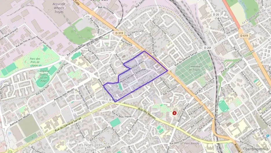 Appartement 59 m² trois pièces à vendre à La Chapelle-Saint-Luc