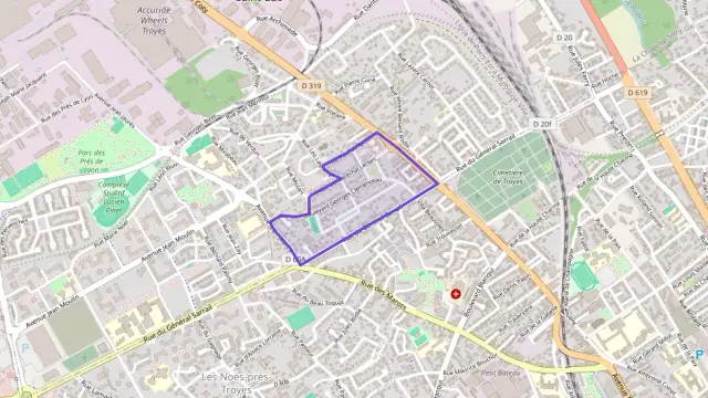 Appartement 70 m² trois pièces à vendre à La Chapelle-Saint-Luc