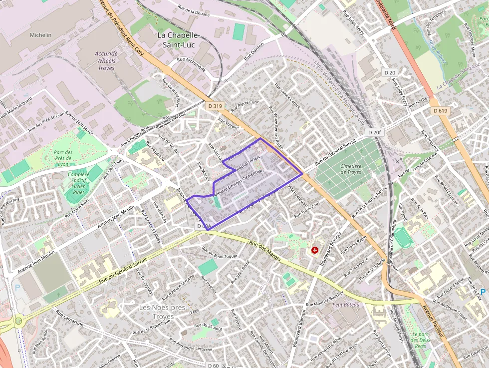 Appartement 70 m² trois pièces à vendre à La Chapelle-Saint-Luc