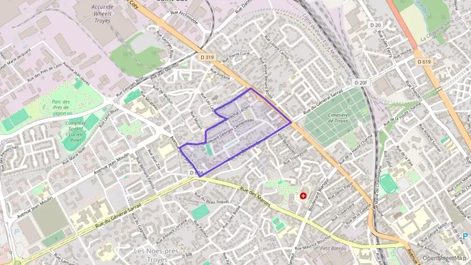 Appartement 70 m² trois pièces à vendre à La Chapelle-Saint-Luc Appartement 70 m² trois pièces à vendre à La Chapelle-Saint-Luc