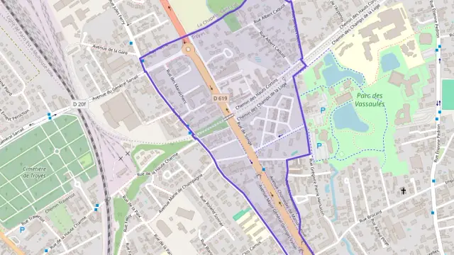 Appartement 100 m² quatre pièces à vendre à Troyes