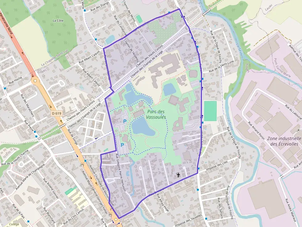 Appartement 34 m² trois pièces à vendre à Troyes