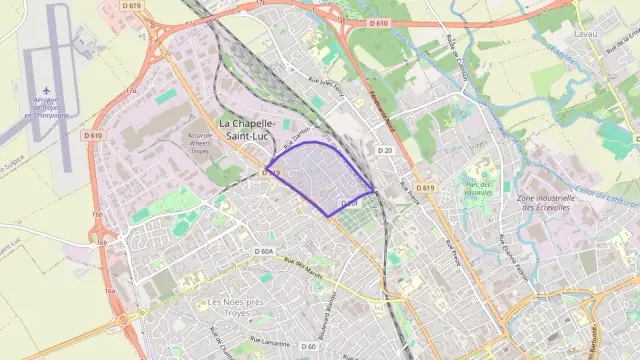 Appartement 90 m² quatre pièces à vendre à La Chapelle-Saint-Luc