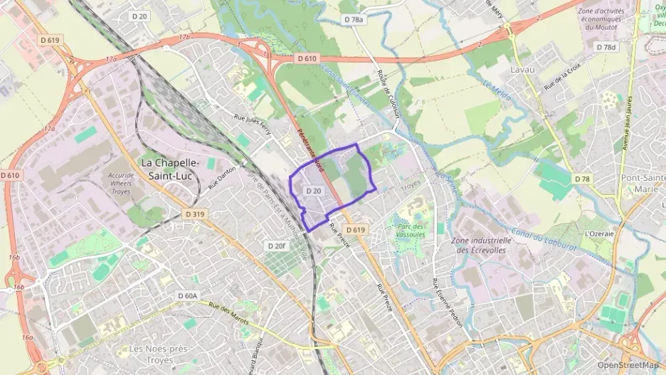 Appartement 40 m² deux pieces à vendre à La Chapelle-Saint-Luc Appartement 40 m² deux pieces à vendre à La Chapelle-Saint-Luc