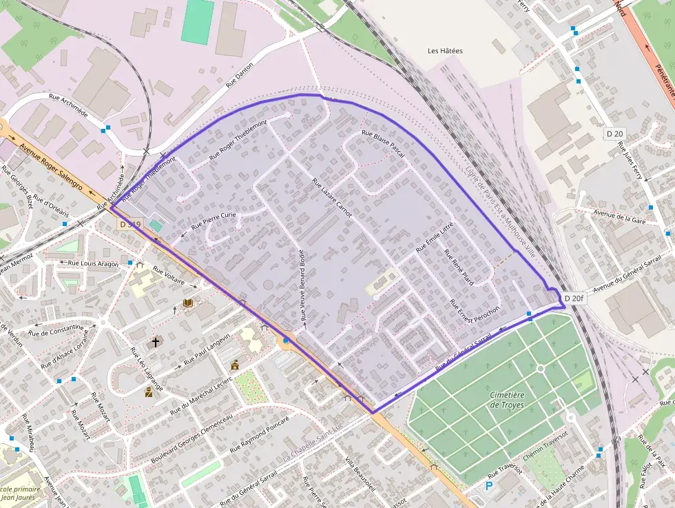 Appartement 74 m² trois pièces à vendre à La Chapelle-Saint-Luc