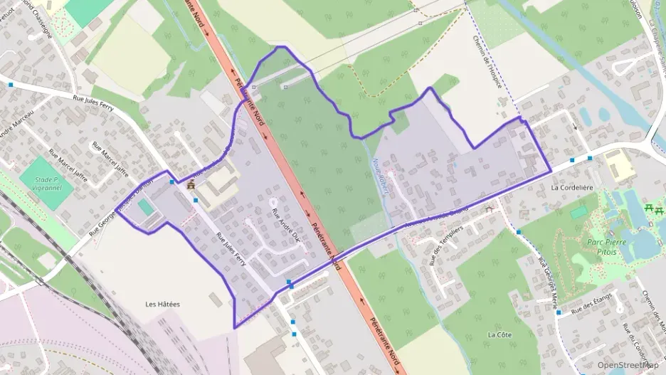 Appartement 55 m² deux pieces à vendre à La Chapelle-Saint-Luc