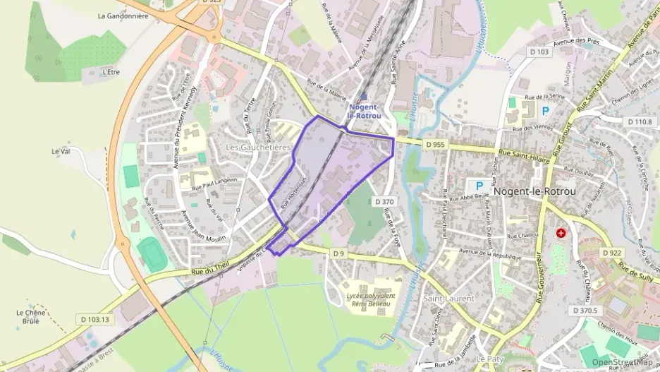 Appartement 50 m² trois pièces à vendre à Nogent-le-Rotrou Appartement 50 m² trois pièces à vendre à Nogent-le-Rotrou