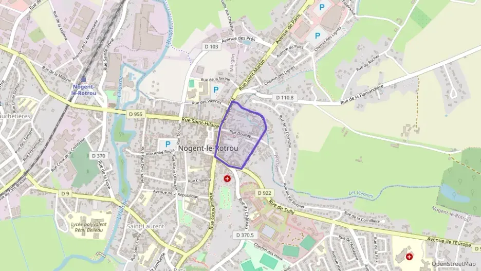 Appartement 61 m² trois pièces à vendre à Nogent-le-Rotrou Appartement 61 m² trois pièces à vendre à Nogent-le-Rotrou