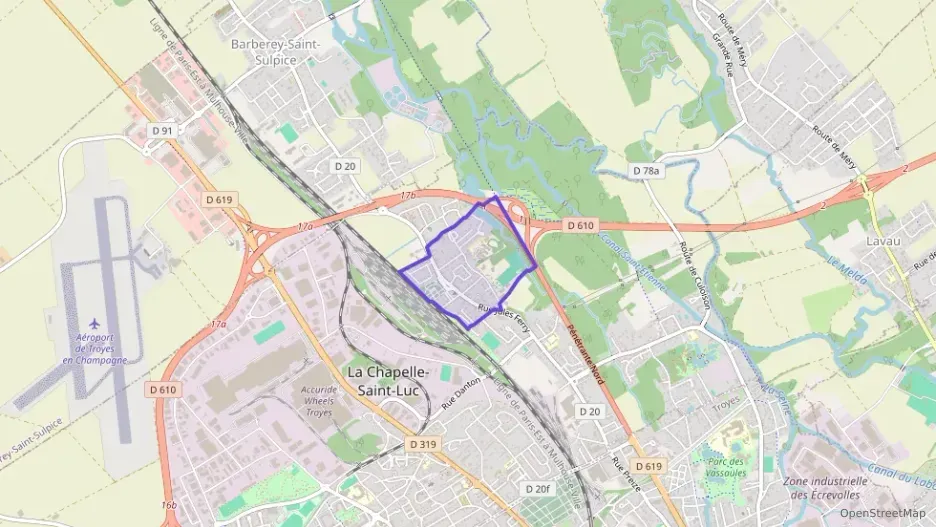 Appartement 60 m² trois pièces à vendre à La Chapelle-Saint-Luc