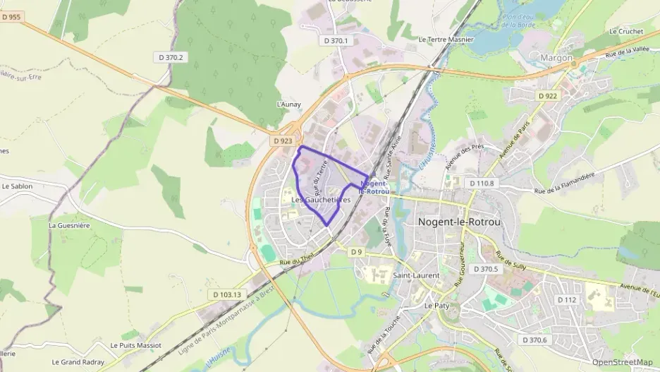 Appartement 46 m² deux pieces à vendre à Nogent-le-Rotrou