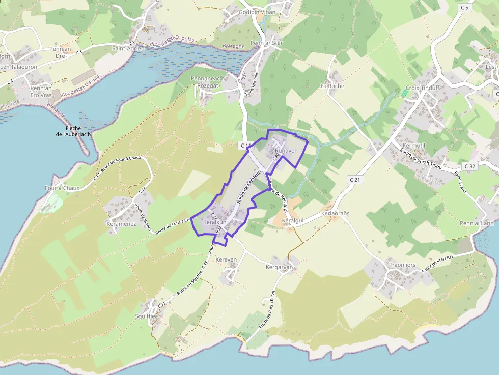 Appartement 40 m² une piece à vendre à Plougastel-Daoulas