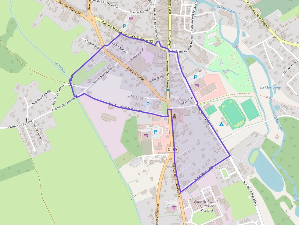 Appartement 70 m² quatre pièces à vendre à Rambervillers