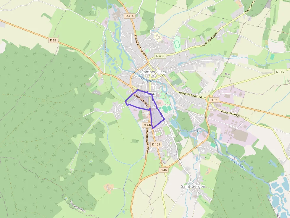 Appartement 70 m² quatre pièces à vendre à Rambervillers