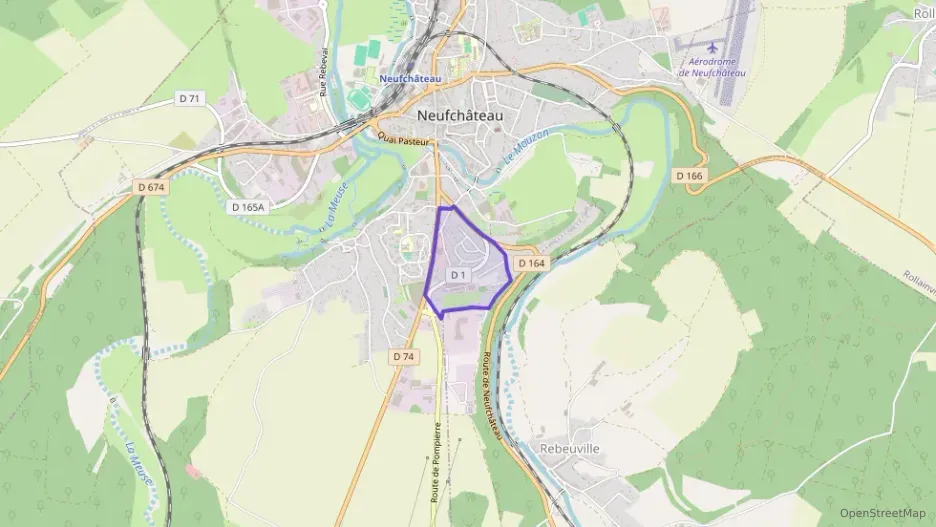 Appartement 83 m² trois pièces à vendre à Neufchâteau Appartement 83 m² trois pièces à vendre à Neufchâteau