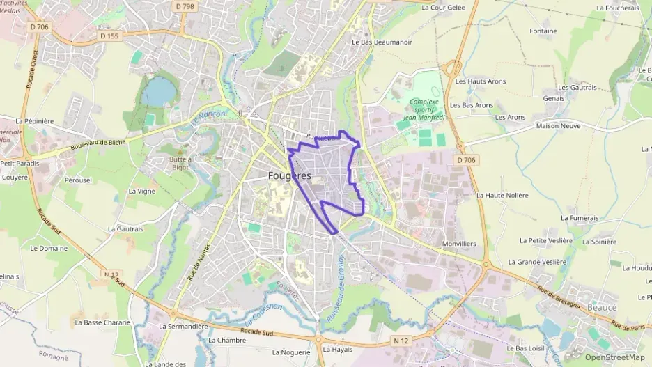 Appartement 86 m² cinq pièces à vendre à Fougères Appartement 86 m² cinq pièces à vendre à Fougères