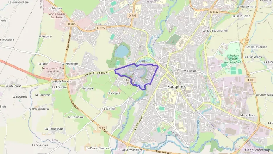 Appartement 32 m² une piece à vendre à Fougères Appartement 32 m² une piece à vendre à Fougères