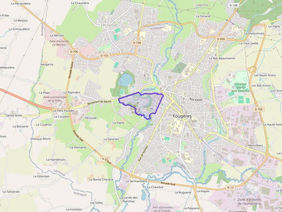 Appartement 37 m² deux pieces à vendre à Fougères