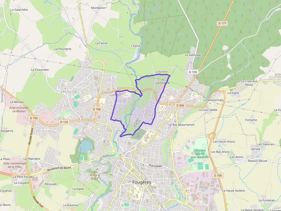 Appartement 37 m² deux pieces à vendre à Fougères