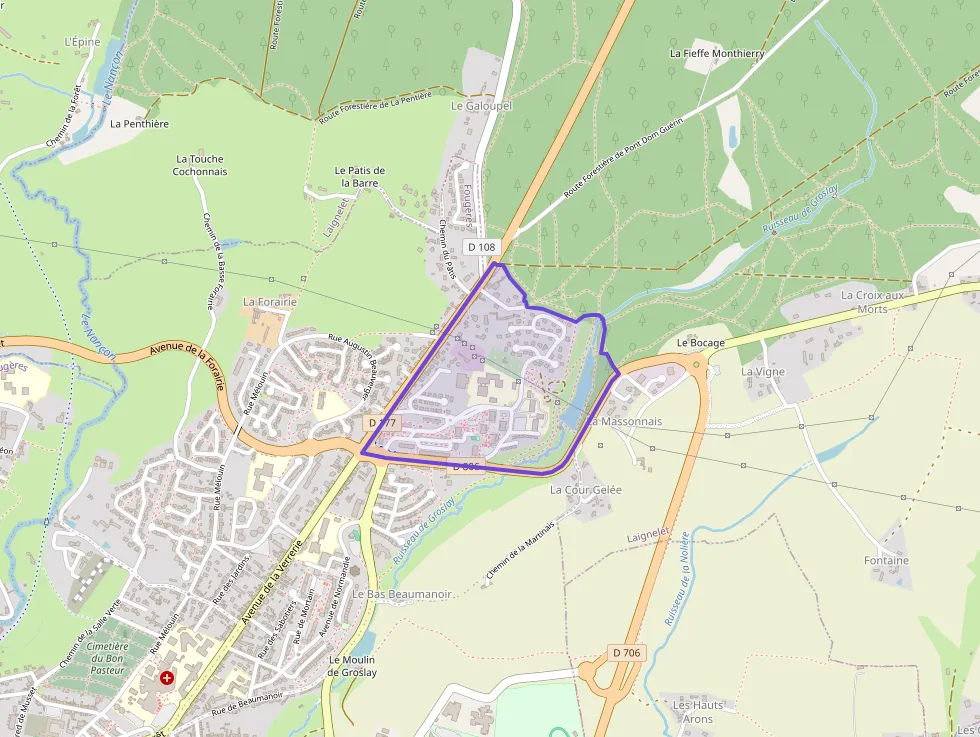 Appartement 75 m² quatre pièces à vendre à Fougères