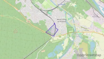 Appartement de trois pièces 65 m² à vendre  à Moret-Loing-et-Orvanne