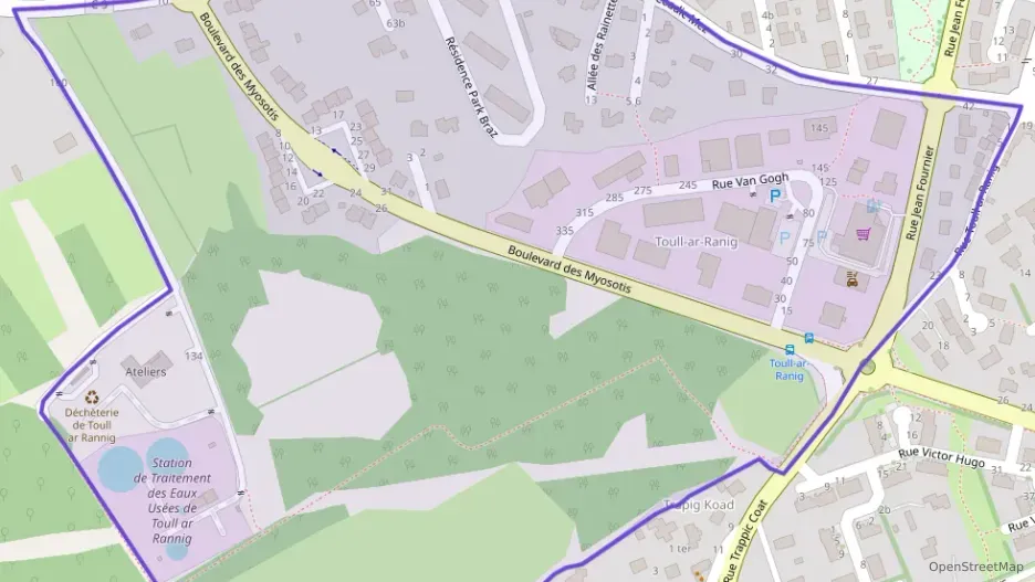 Appartement 47 m² deux pieces à vendre à Plougastel-Daoulas Appartement 47 m² deux pieces à vendre à Plougastel-Daoulas