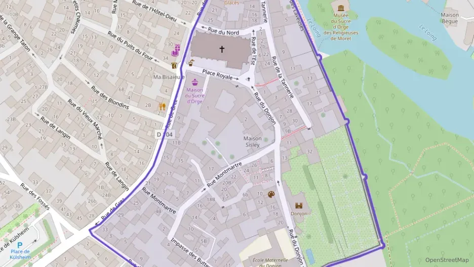 Appartement 88 m² quatre pièces à vendre à Moret-Loing-et-Orvanne