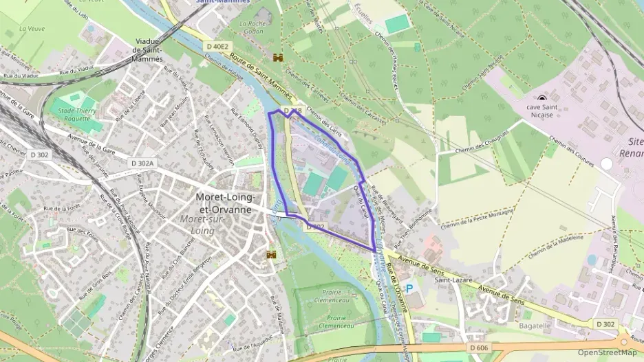 Appartement 47 m² deux pieces à vendre à Moret-Loing-et-Orvanne