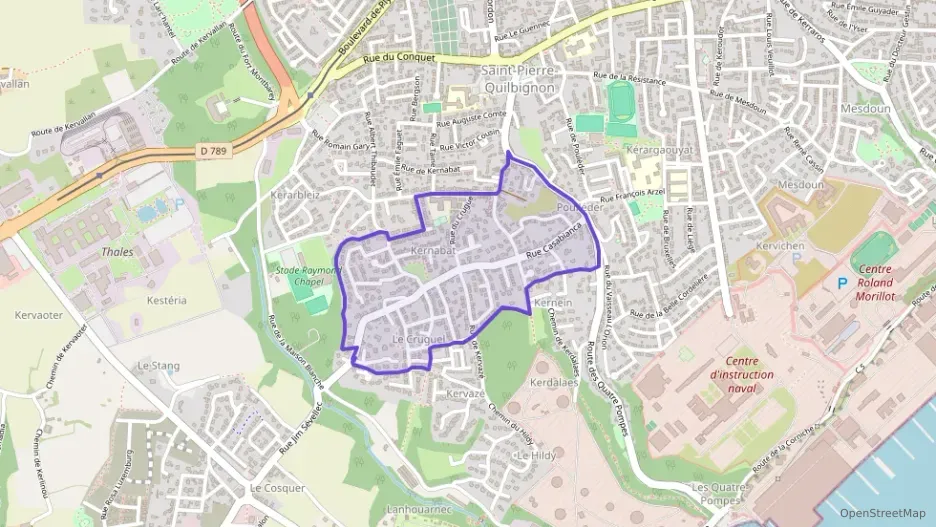 Appartement 46 m² deux pieces à vendre à Brest