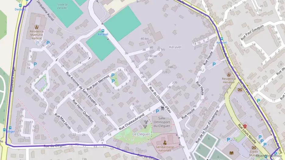 Appartement 50 m² trois pièces à vendre à Plougastel-Daoulas