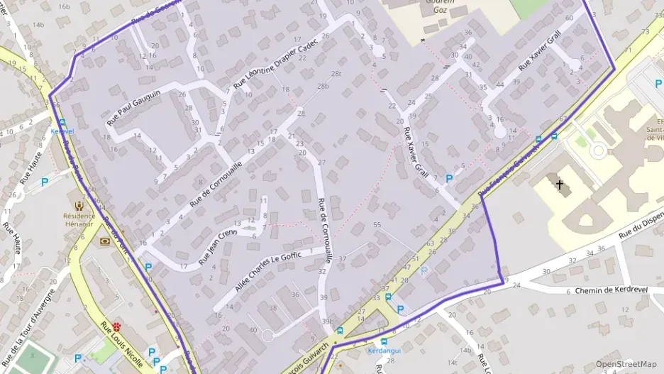 Appartement 63 m² trois pièces à vendre à Plougastel-Daoulas