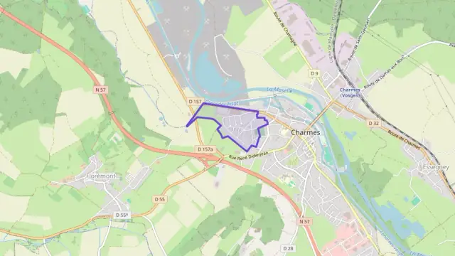 Appartement 68 m² trois pièces à vendre à Charmes