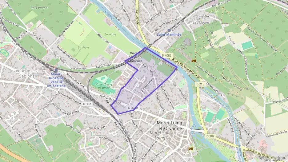 Appartement 50 m² deux pieces à vendre à Moret-Loing-et-Orvanne