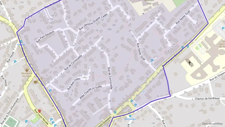 Appartement 63 m² trois pièces à vendre à Plougastel-Daoulas Appartement 63 m² trois pièces à vendre à Plougastel-Daoulas