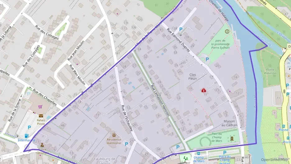 Appartement 70 m² trois pièces à vendre à Moret-Loing-et-Orvanne