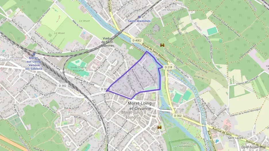 Appartement 70 m² trois pièces à vendre à Moret-Loing-et-Orvanne