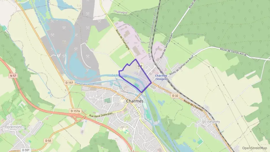 Appartement 61 m² trois pièces à vendre à Charmes