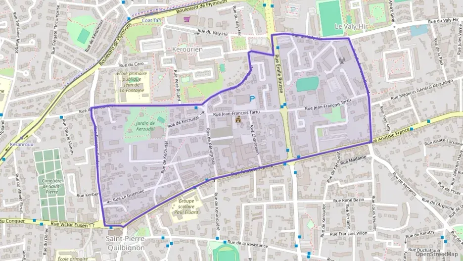 Appartement 61 m² quatre pièces à vendre à Brest Appartement 61 m² quatre pièces à vendre à Brest