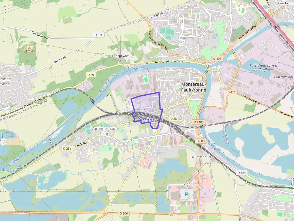 Appartement 62 m² trois pièces à vendre à Montereau-Fault-Yonne