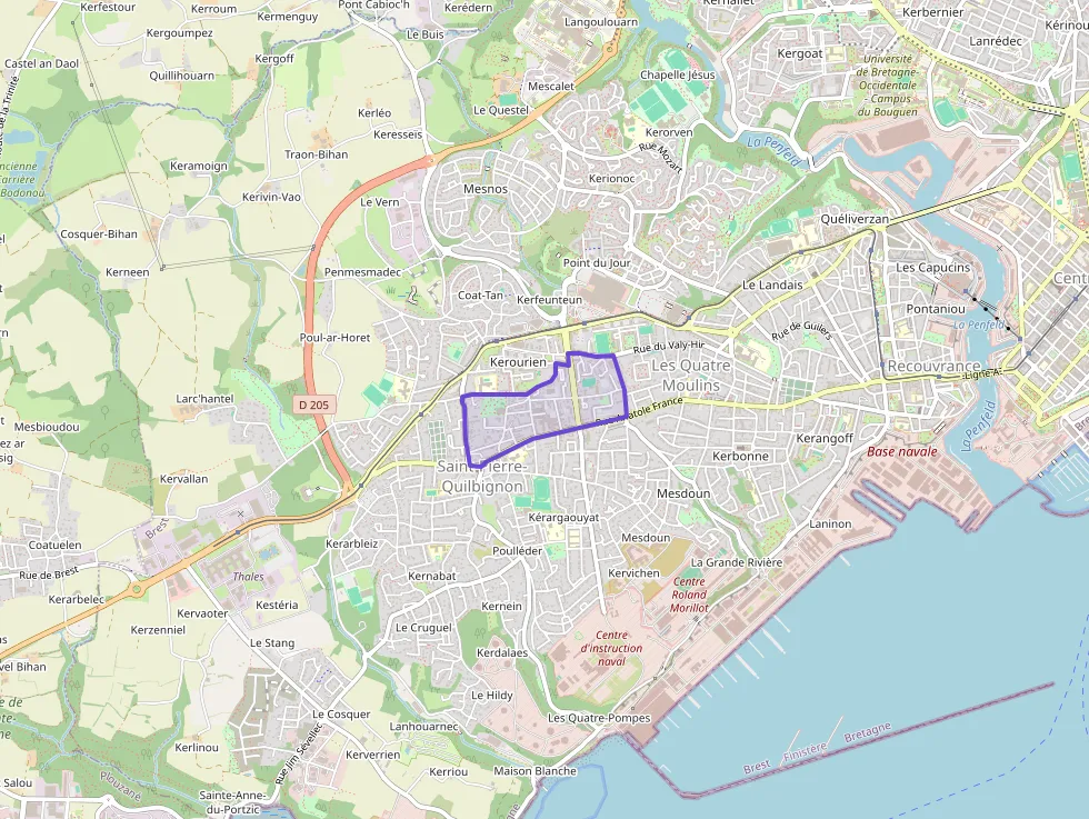 Appartement 90 m² trois pièces à vendre à Brest