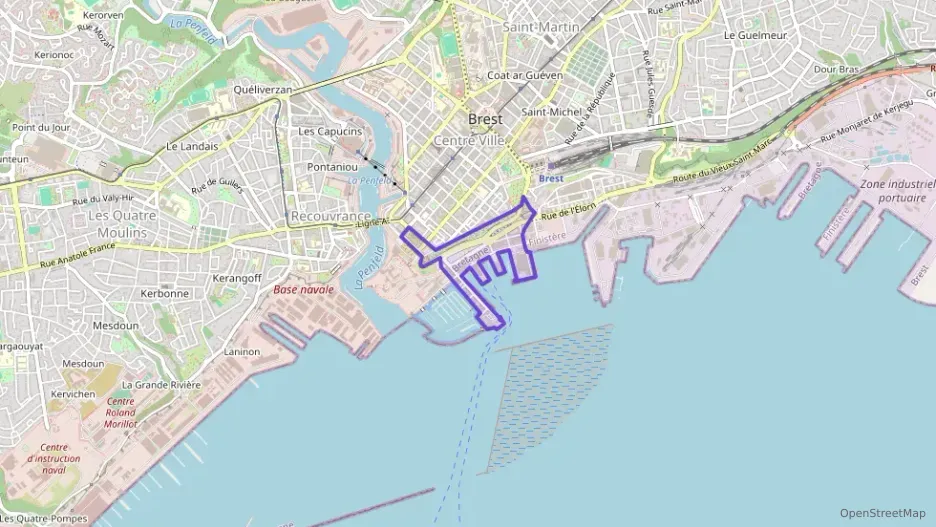 Appartement 61 m² deux pieces à vendre à Brest