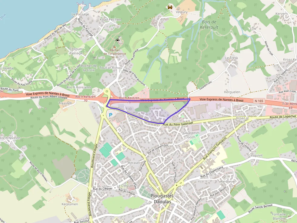 Appartement 64 m² trois pièces à vendre à Plougastel-Daoulas