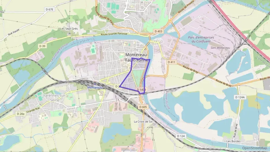 Appartement 47 m² trois pièces à vendre à Montereau-Fault-Yonne