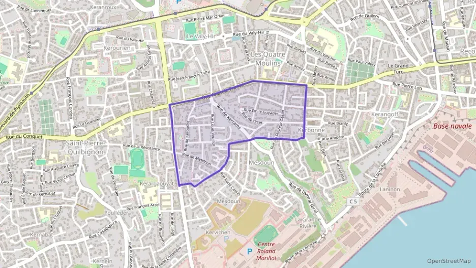 Appartement 48 m² deux pieces à vendre à Brest
