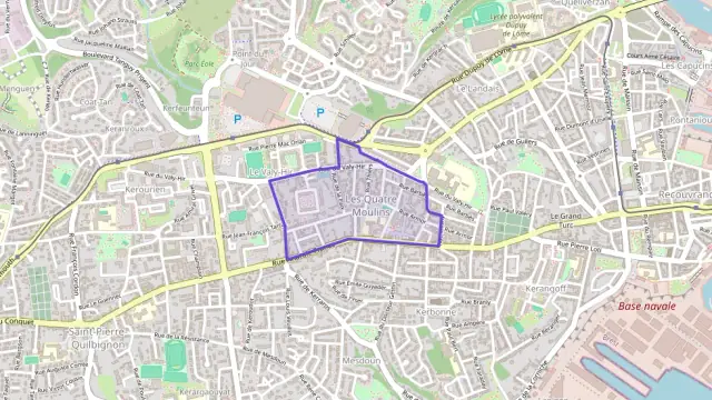 Appartement 55 m² deux pieces à vendre à Brest