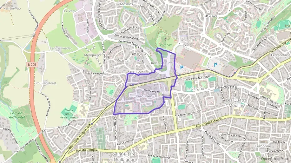 Appartement 66 m² trois pièces à vendre à Brest